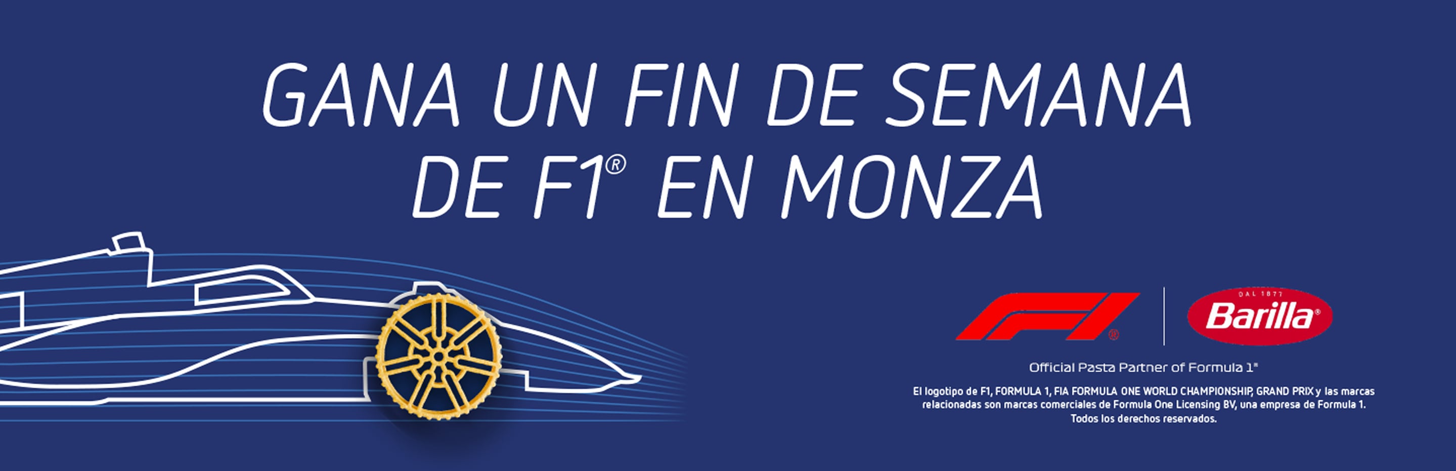 Gana un fin de semana de F1® en Monza