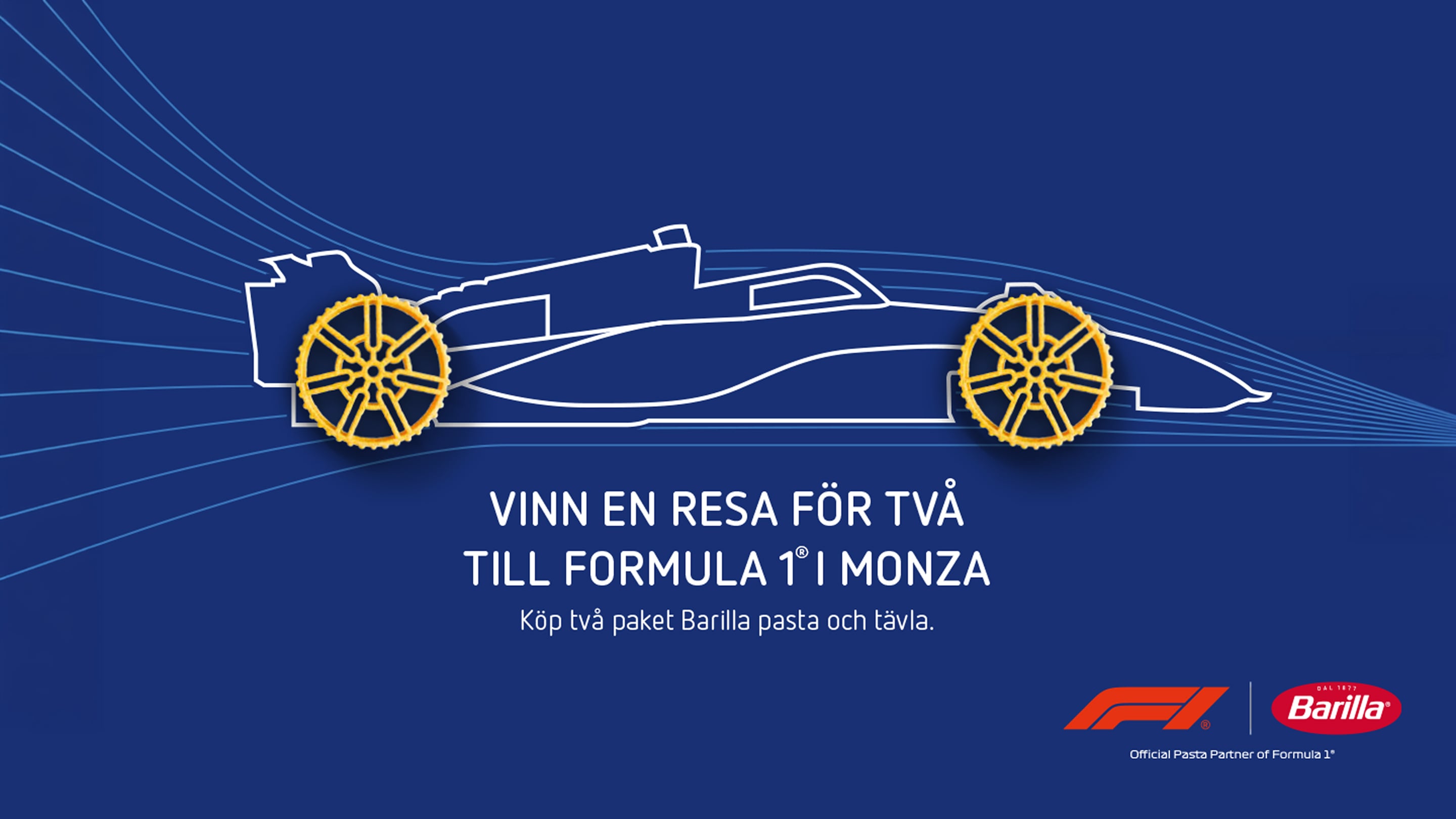 Vinn en resa för två till Formula 1 i Monza